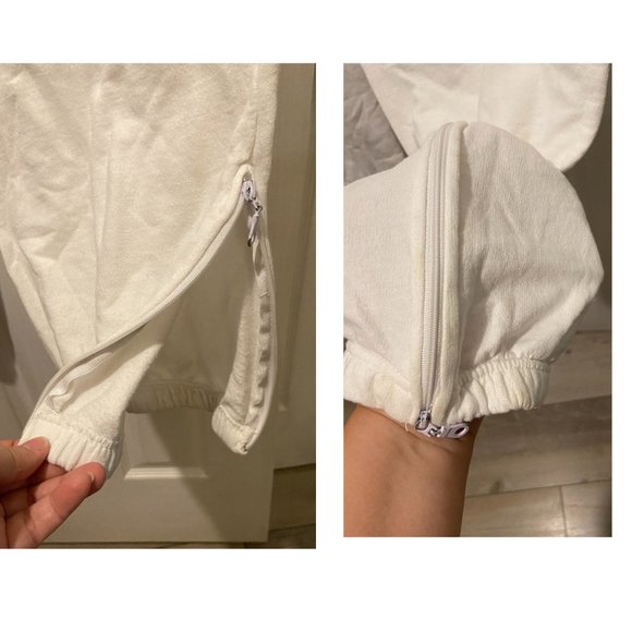 League 91 Gators University of Florida low-waist white joggers sz M - Picture 5 of 8